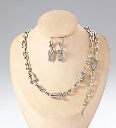 4pcss U-Shaped Necklace Pendant